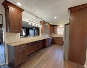 Two-Tone Transitional Kitchen Design 2023