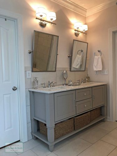 Bathroom Vanity With Wall Sconces